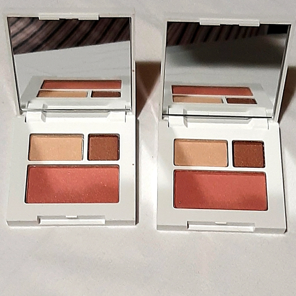 2 pcs of Clinique shadow and blush.